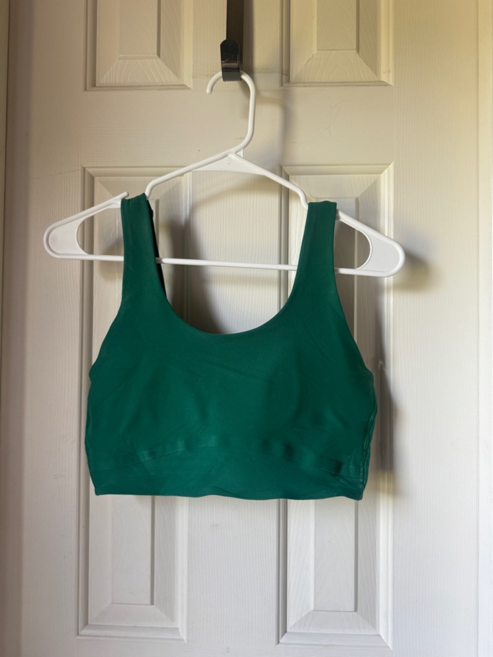 All in Motion Green Scoop Neck Sports Bra